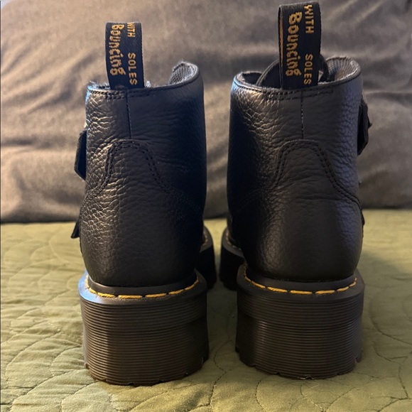 Devon Heart Doc Marten Platform Boots - Picture 5 of 6